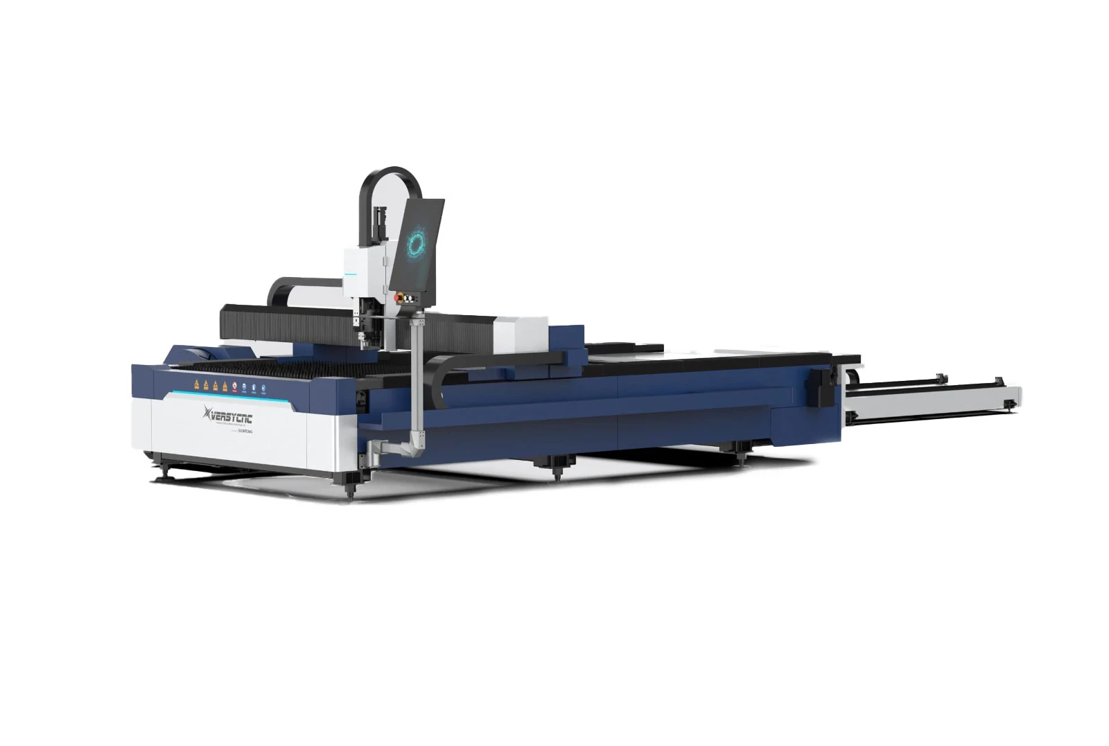 VERSYCNC 3015C 3 kW kombinált fiber lézergép cső és lemez vágásához